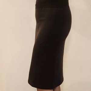 Vintage 90's Wolford Merino Wool Fine Rib Skirt - Rare Unworn!
